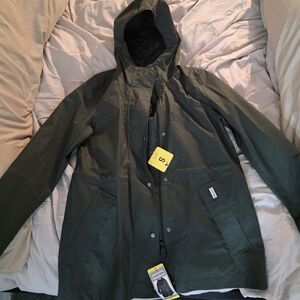 Hunter Green Raincoat